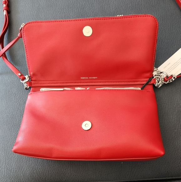BNWT. Rebecca Minkoff red cross body bag. - Picture 2 of 8